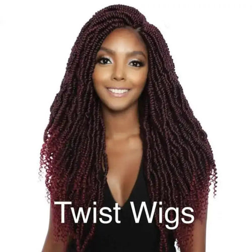 Long Braided Twist Wig