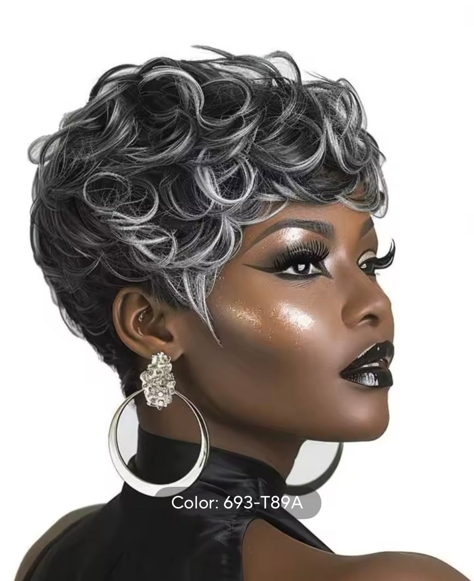 Nique’s Silveefox Sythetic Wig