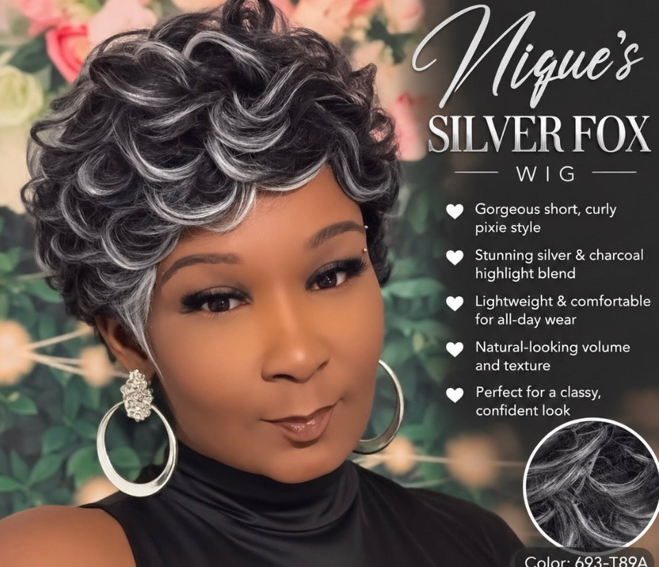Nique’s Silveefox Sythetic Wig