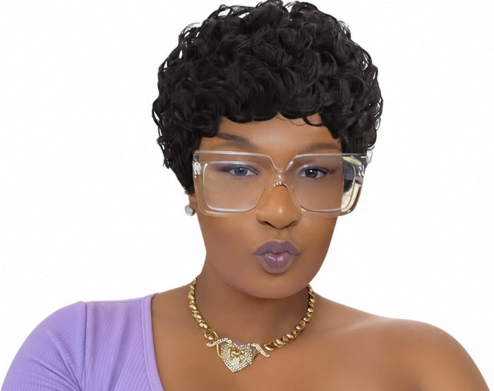 Nique’s Short Pixie Cut Synthetic toWig